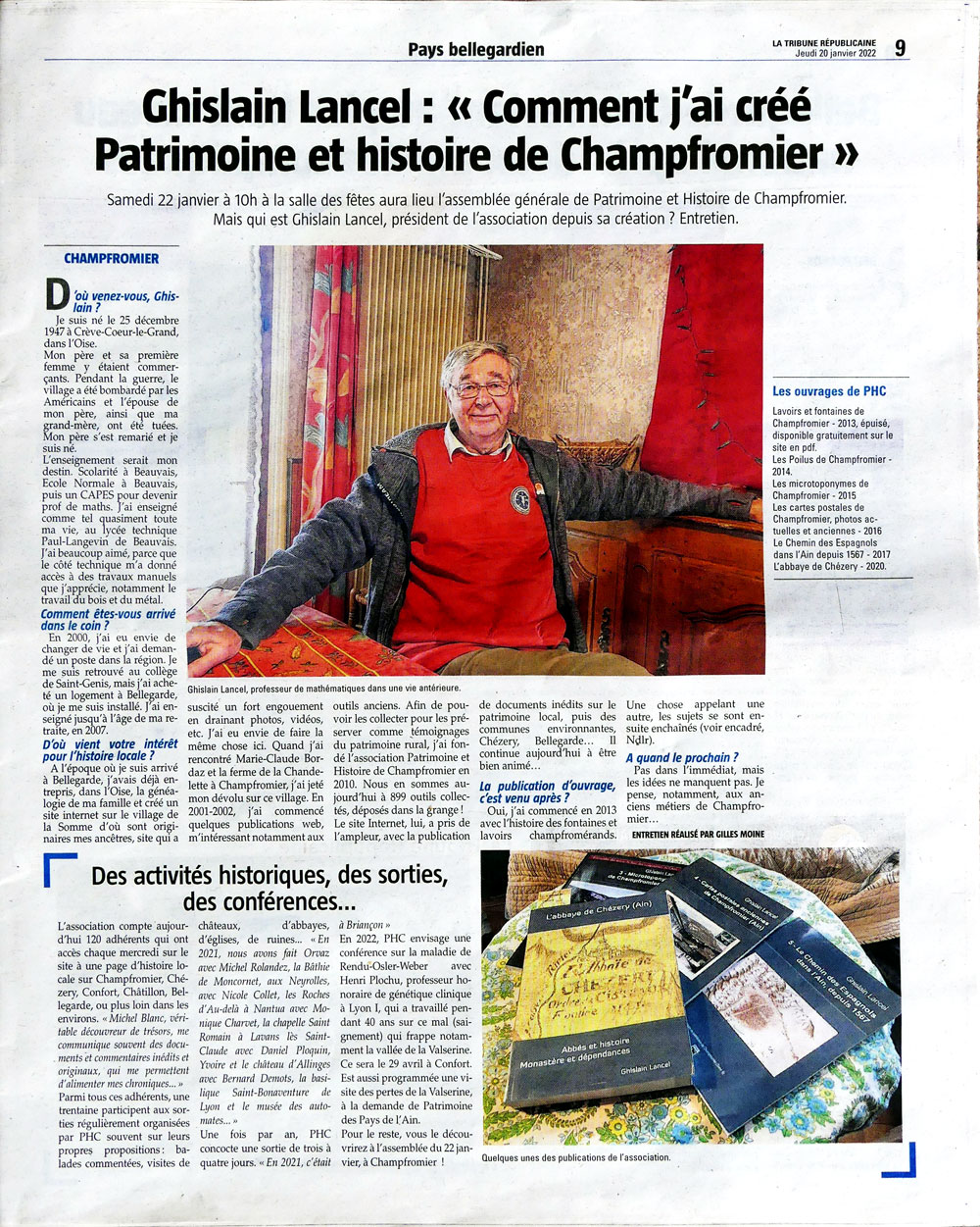PHC dans la Tribune